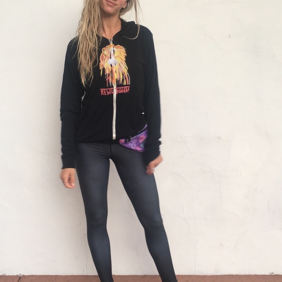 Rebel Buddha lion hoodie - Picture 3 of 3